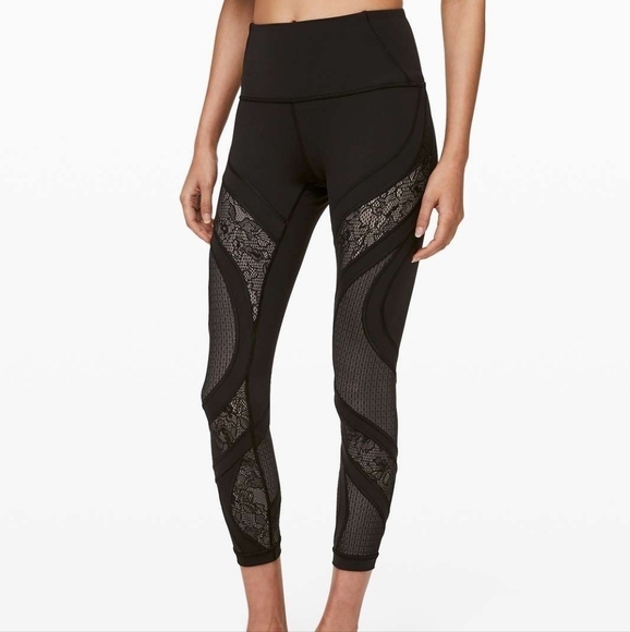 Lululemon Wunder Under High-Rise Tight Lace 25" size 2 in EUC - Picture 2 of 13